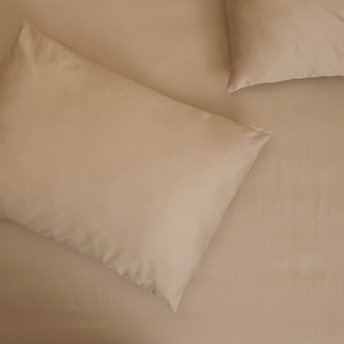 Pillow Cover - 400TC Cotton Sateen - Beige Please!