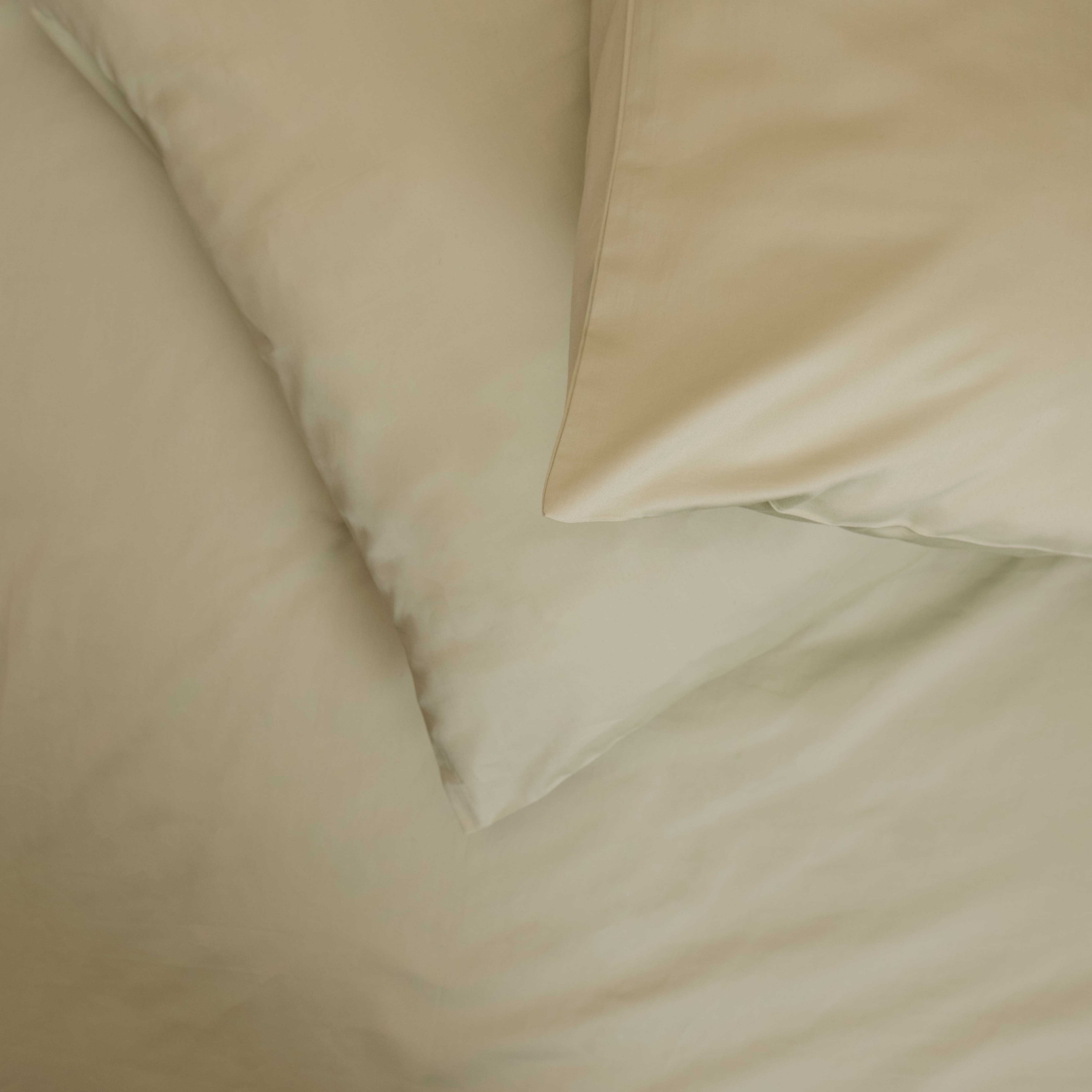 Kussensloop - 400TC katoensatijn - Peace of mint